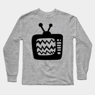 Nothing on TV - Vintage Television Long Sleeve T-Shirt